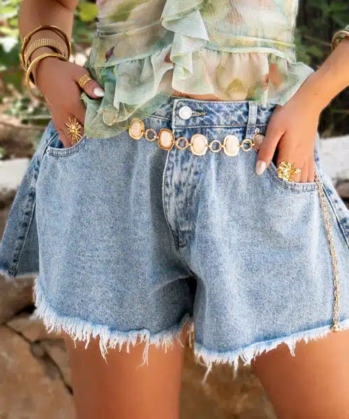 Ariela Belt Blush Stones