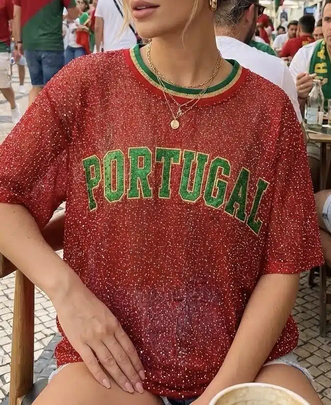 Portugal Sequin Shirt