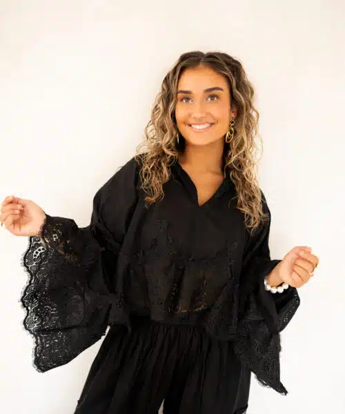 Alternative view of Chabelli Blouse Black |