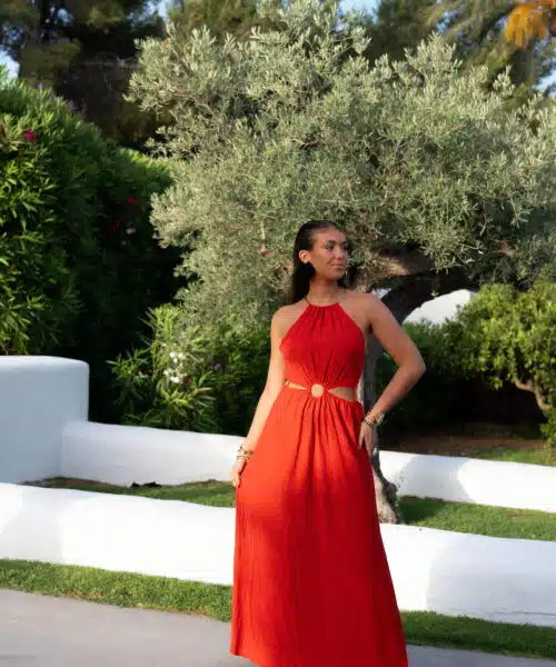 Alternative view of Mariana Dress Red