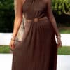 Mariana Dress Brown