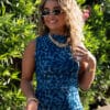 Bibi Dress Leo Blue