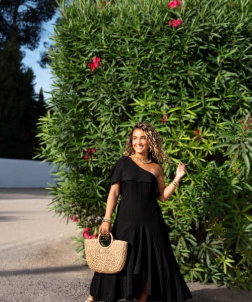 Yasmina Dress Black .
