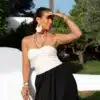 Kiki Dress Black White |
