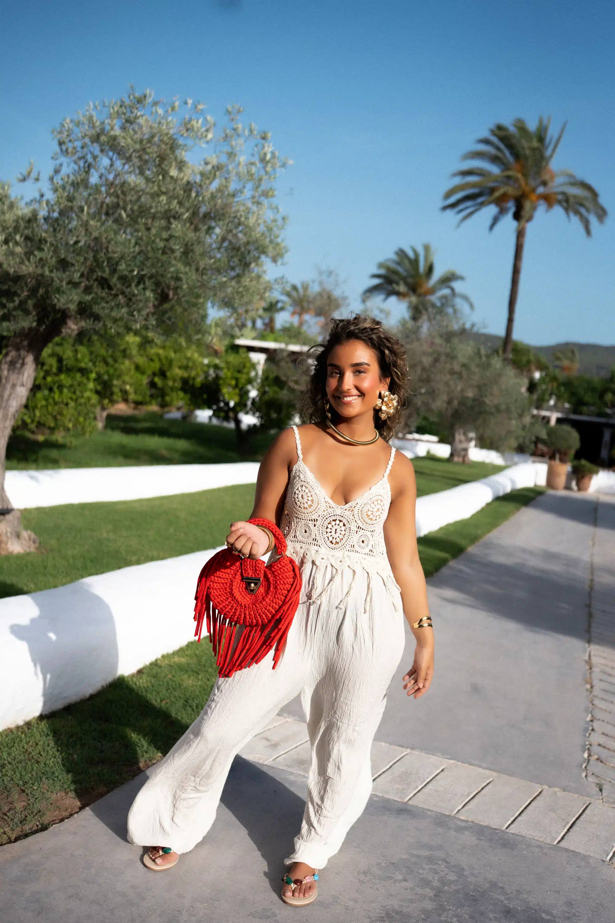 Carmen Jumpsuit Creme - Afbeelding 6