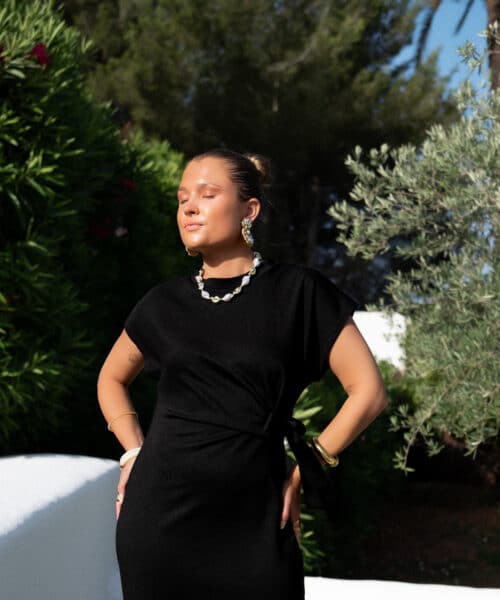 Bow Dress Black *