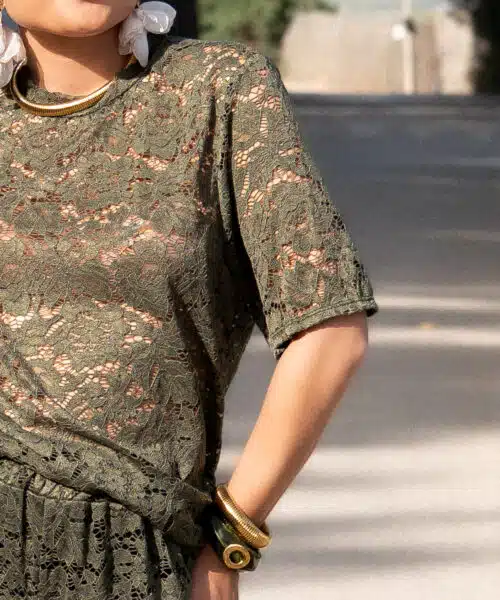Alternative view of Riu Lace Set Khaki