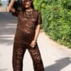 Riu Lace Set Brown