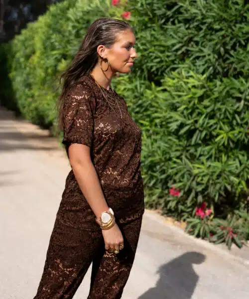 Alternative view of Riu Lace Set Brown