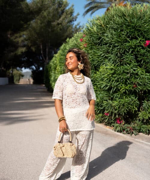 Riu Lace Set Beige