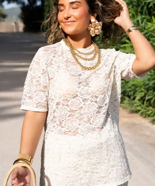 Alternative view of Riu Lace Set Beige