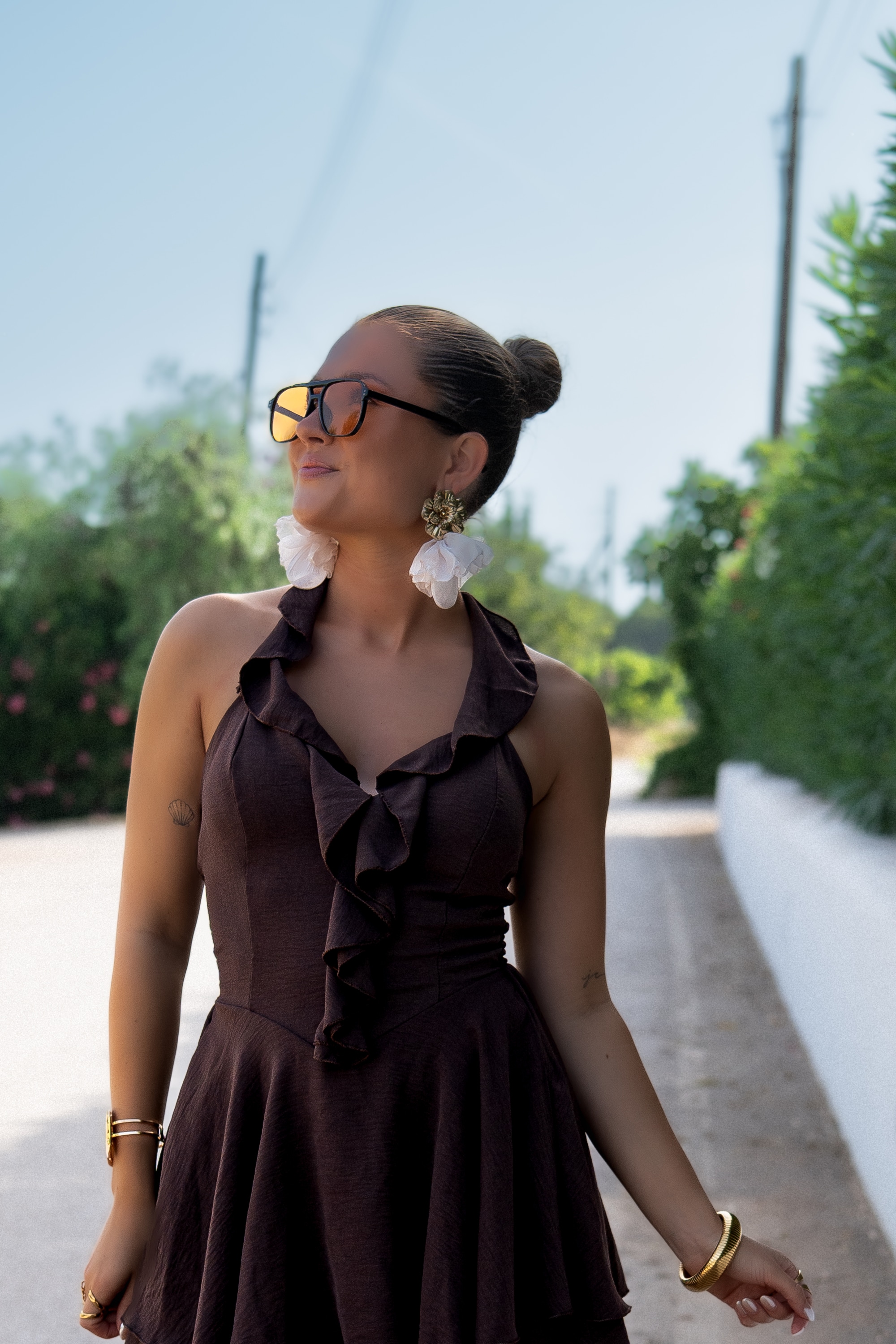 Cari Playsuit Brown - Afbeelding 7