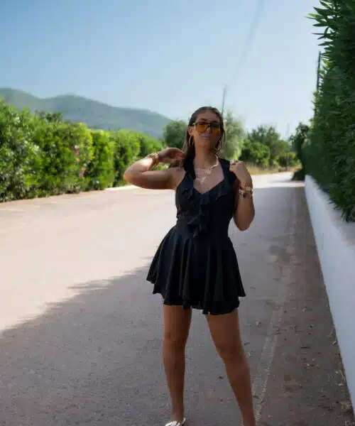 Alternative view of Cari Playsuit Black