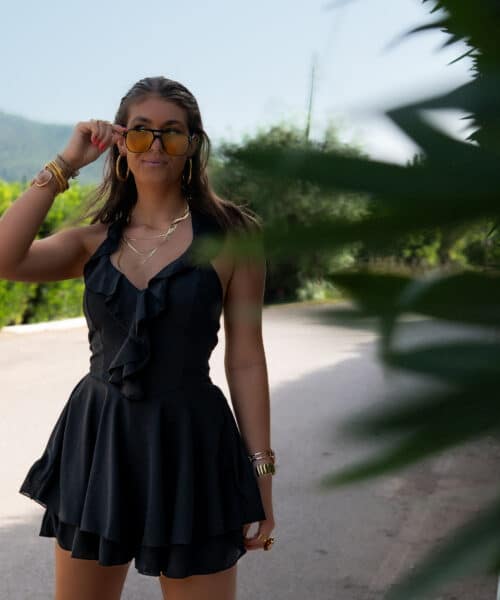 Cari Playsuit Black