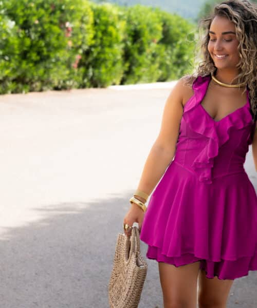 Alternative view of Cari Playsuit Violet