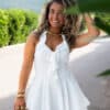 Cari Playsuit White