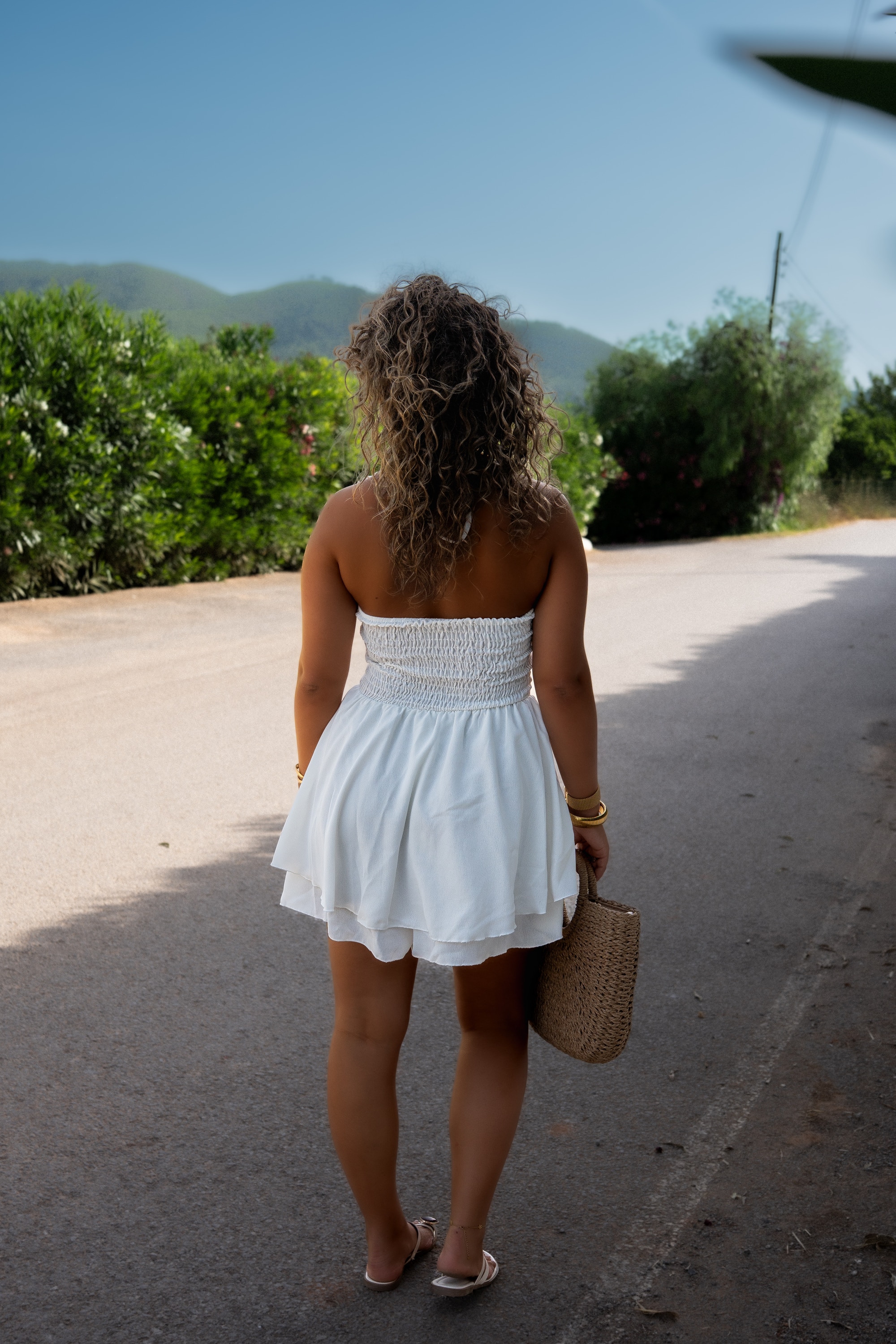 Cari Playsuit White - Afbeelding 3