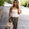 Ambra Ballon Pants Khaki