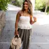 Ambra Ballon Pants Khaki