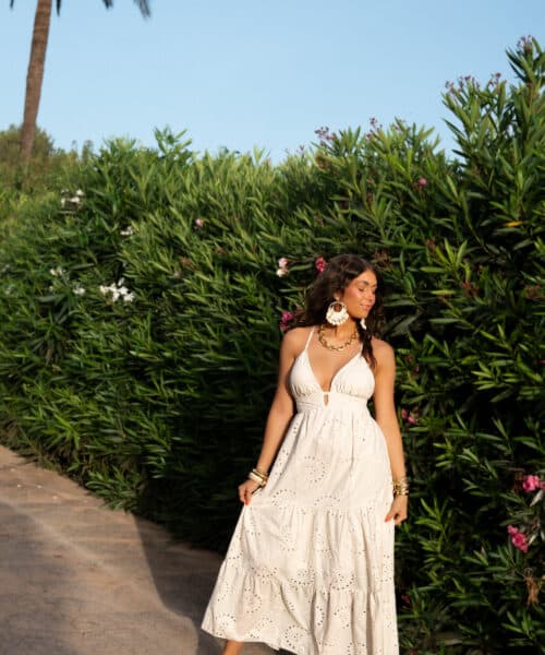 Alternative view of Nera Embroidery Dress Creme ^