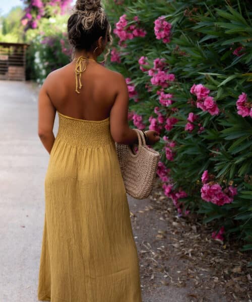 Alternative view of Luum Beads Dress Oker