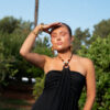 Luum Beads Dress Black