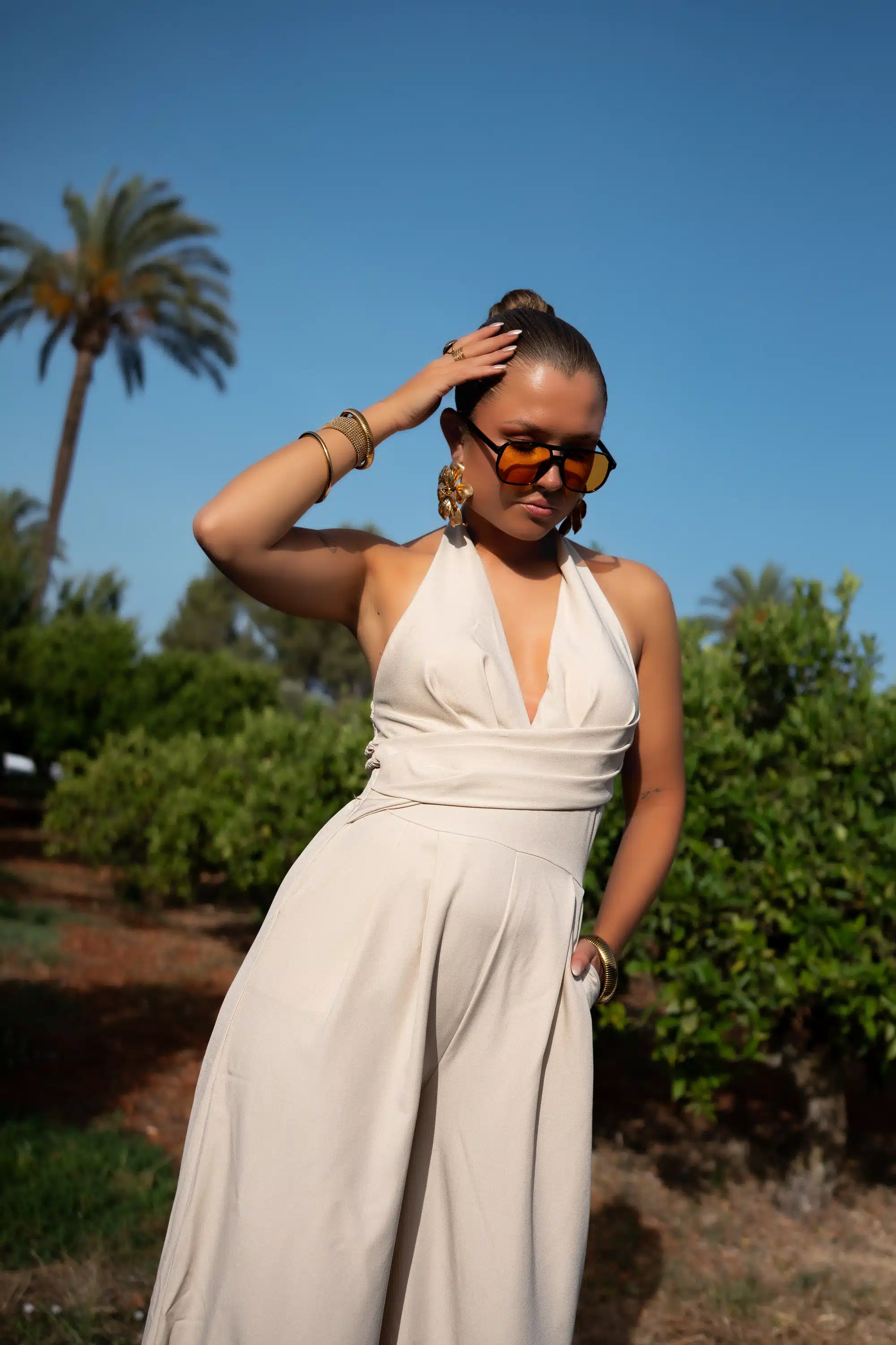 Brisa Jumpsuit Beige - Afbeelding 8