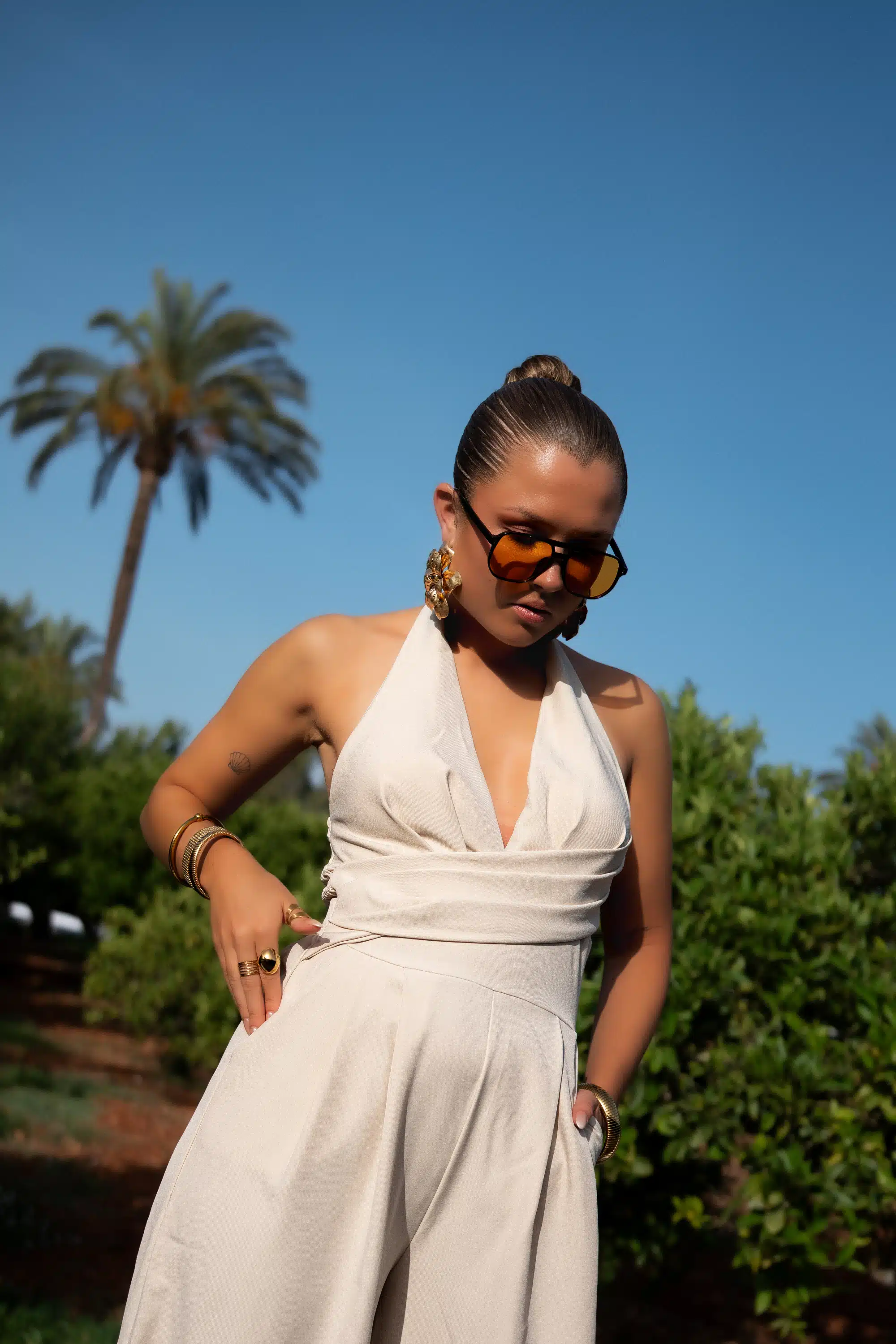 Brisa Jumpsuit Beige - Afbeelding 6