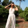 Brisa Jumpsuit Beige