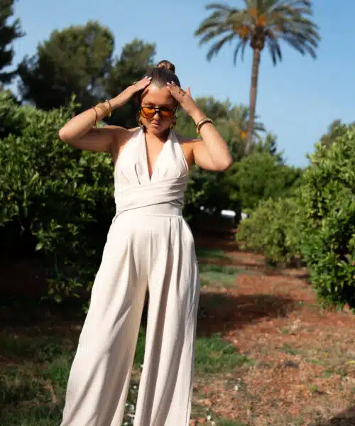 Brisa Jumpsuit Beige