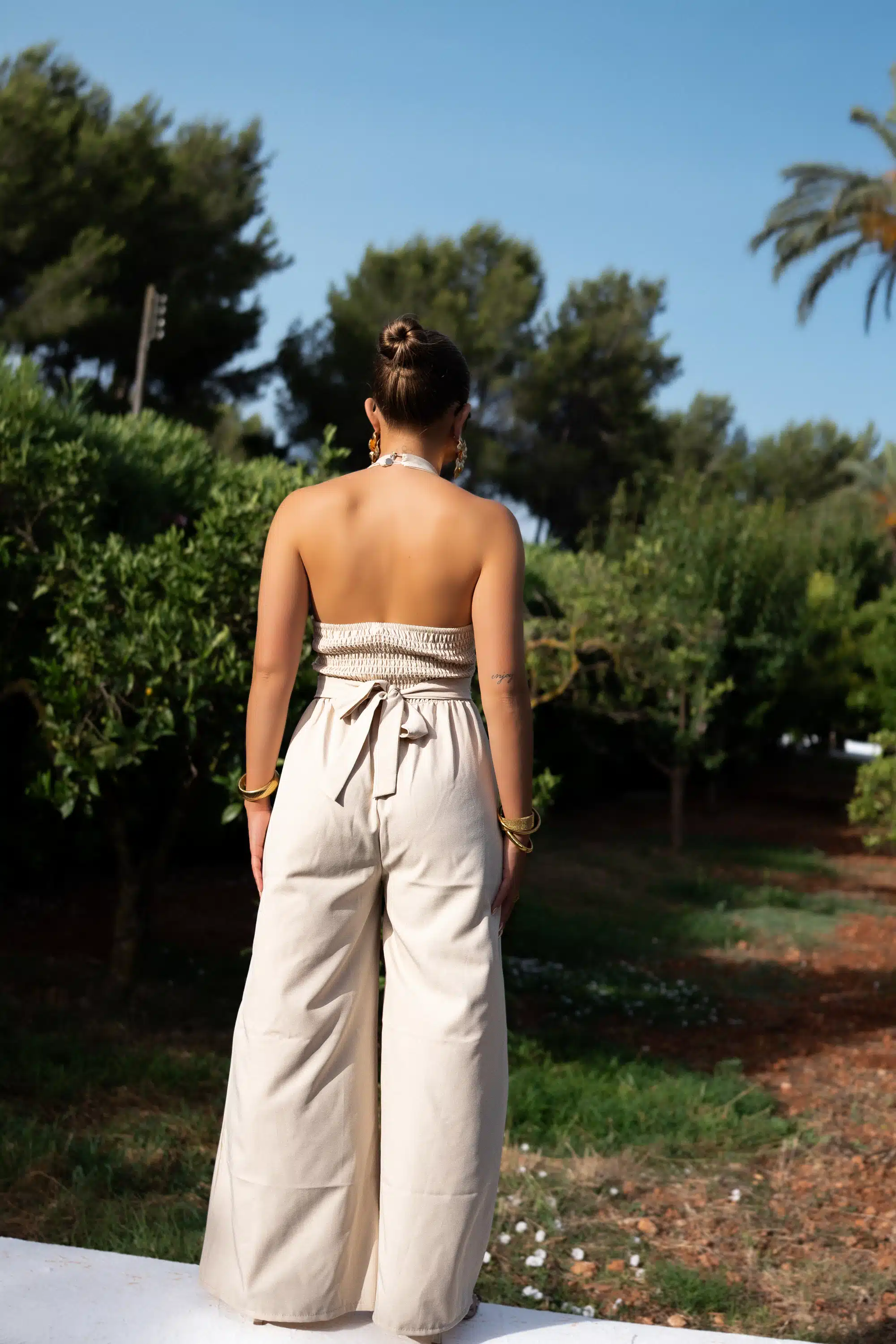 Brisa Jumpsuit Beige - Afbeelding 3