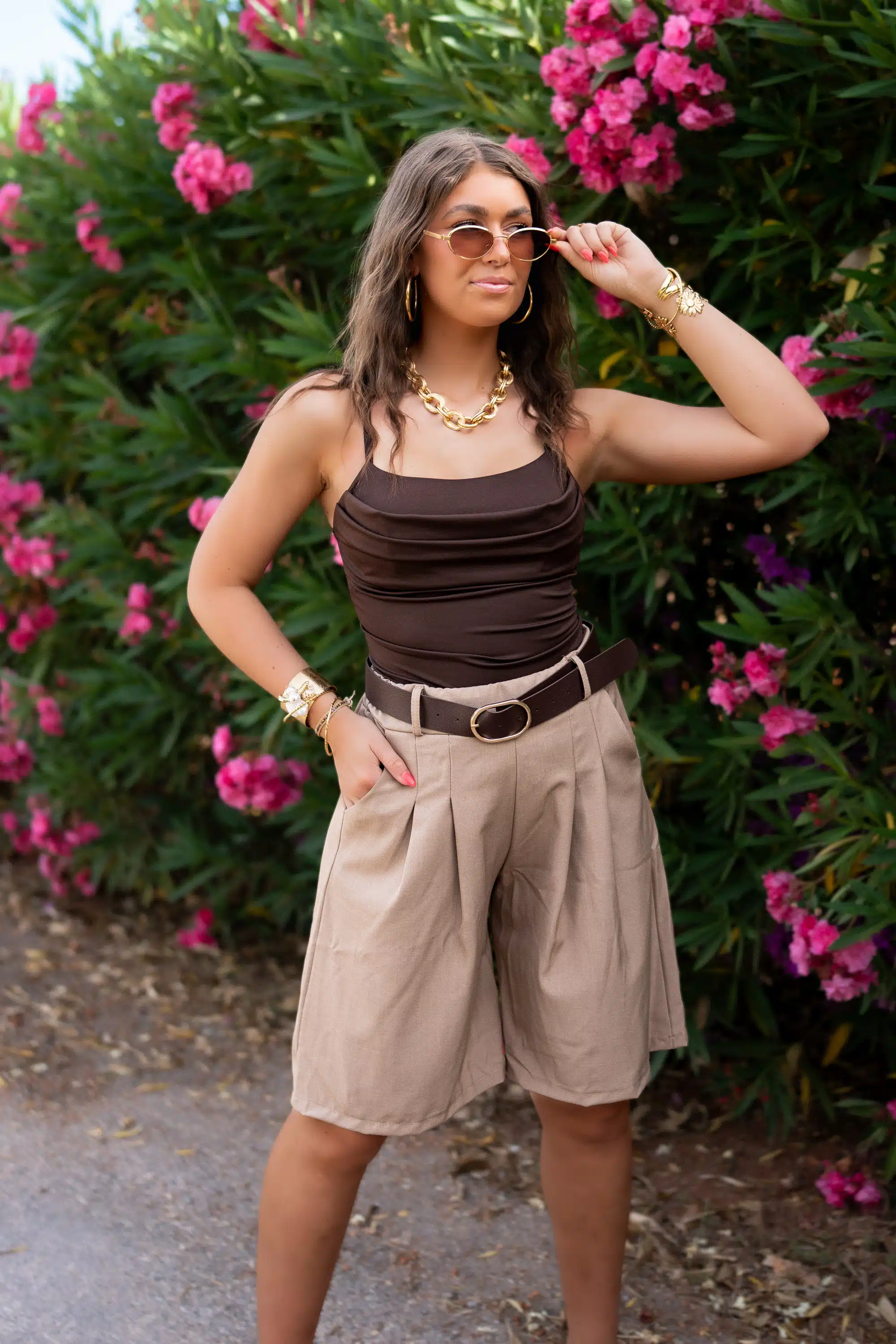 Denisa Short Camel - Afbeelding 7