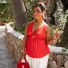 Rocio Sun Top Red.