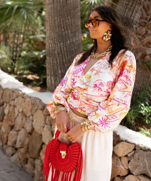 Alternative view of Fabi Print Blouse^