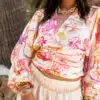 Fabi Print Blouse^