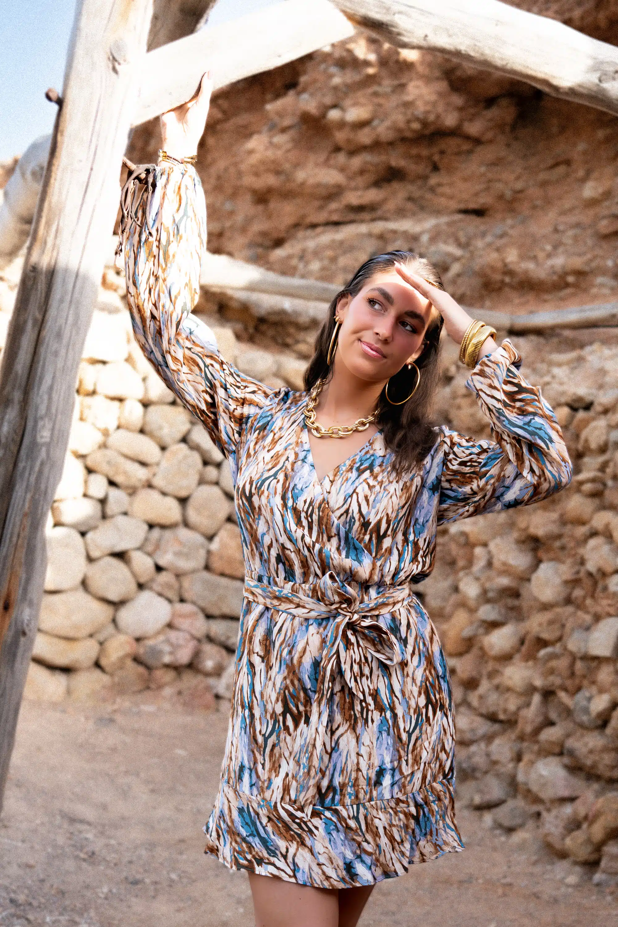 Lofty Manner Dress Nico Multi Color