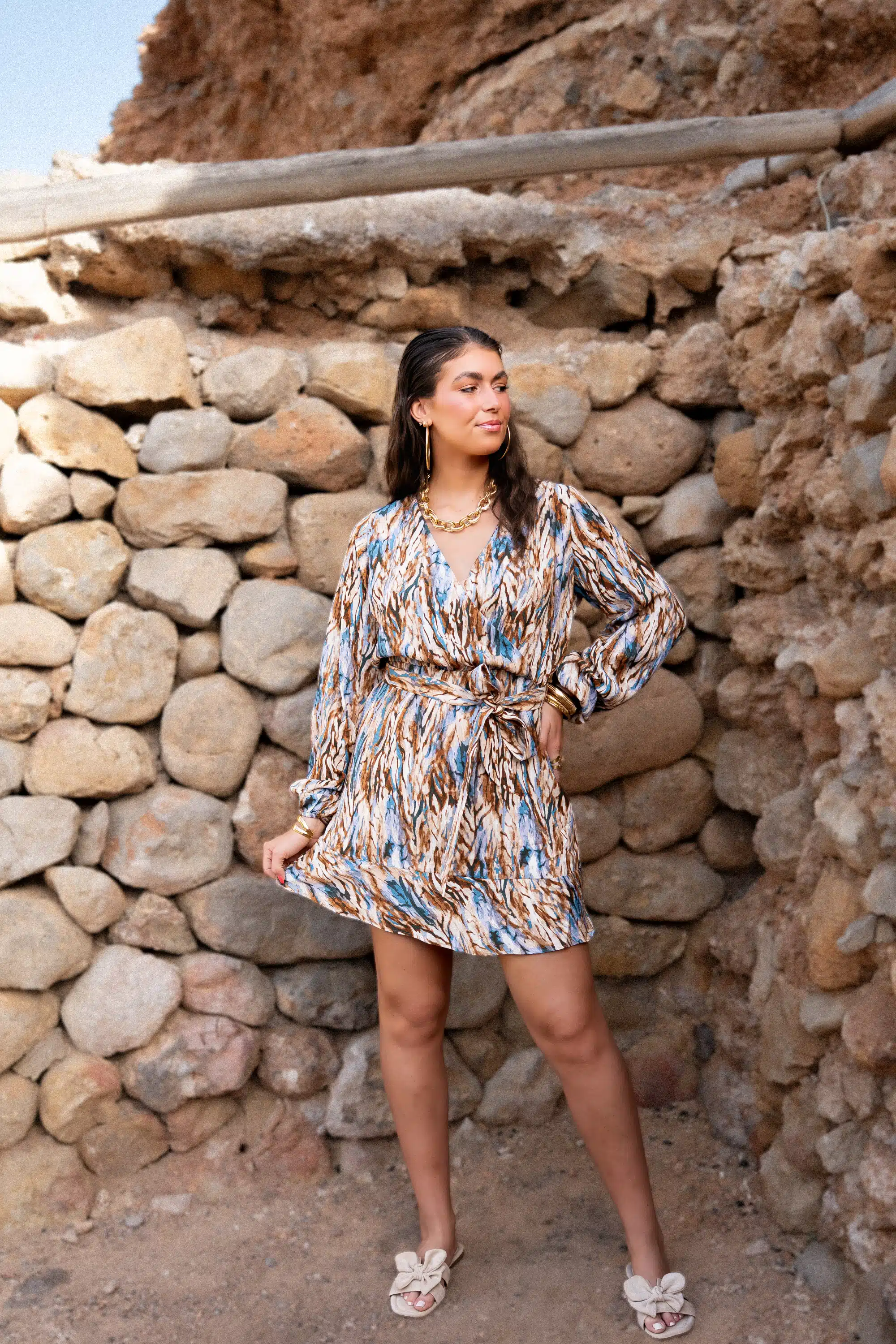 Lofty Manner Dress Nico Multi Color - Afbeelding 6