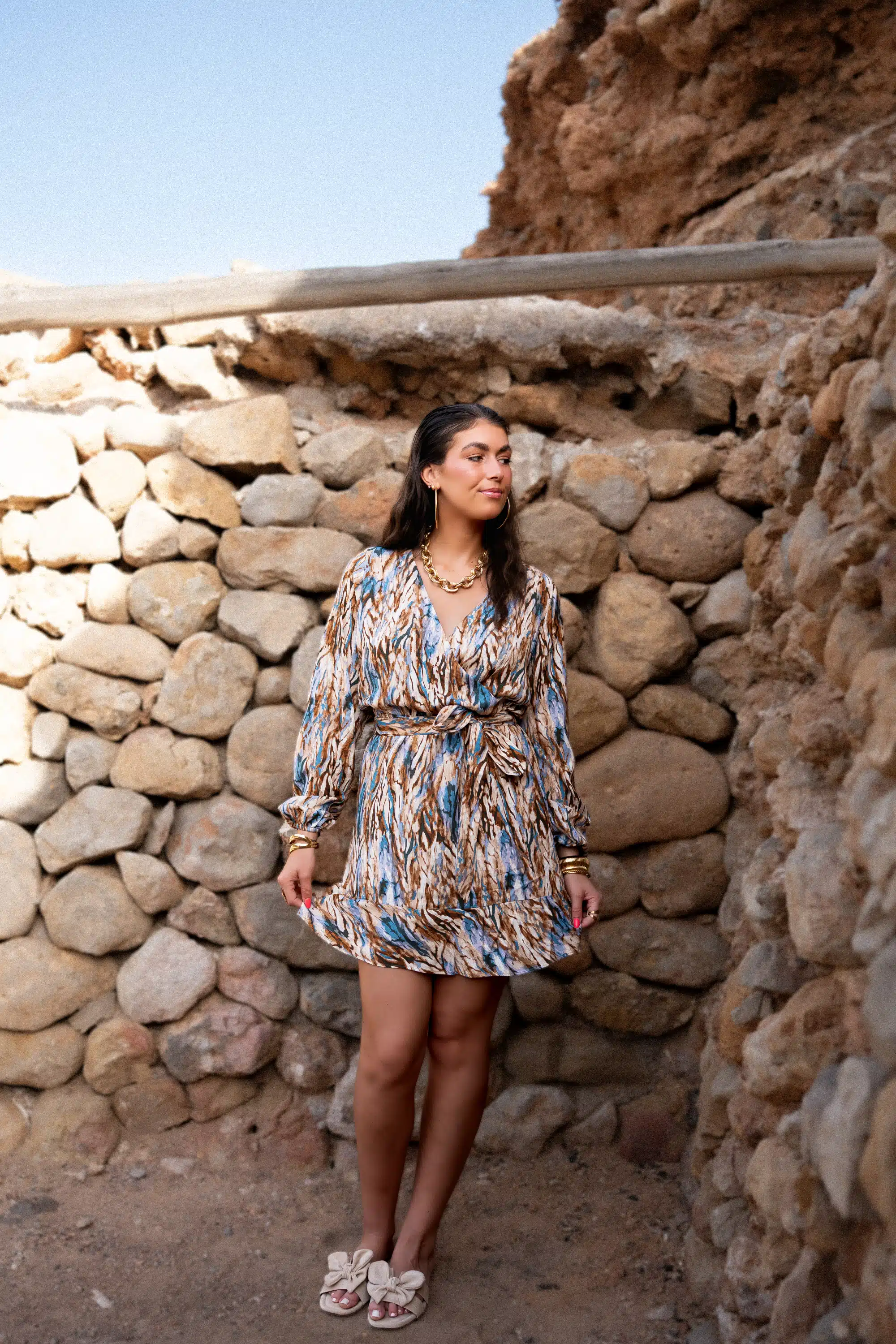 Lofty Manner Dress Nico Multi Color - Afbeelding 7
