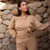 Lofty Manner Top Suzanne Caramel