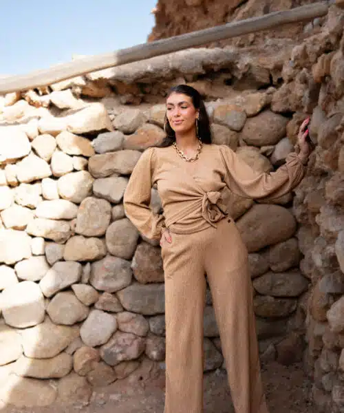 Lofty Manner Trouser Jille Caramel
