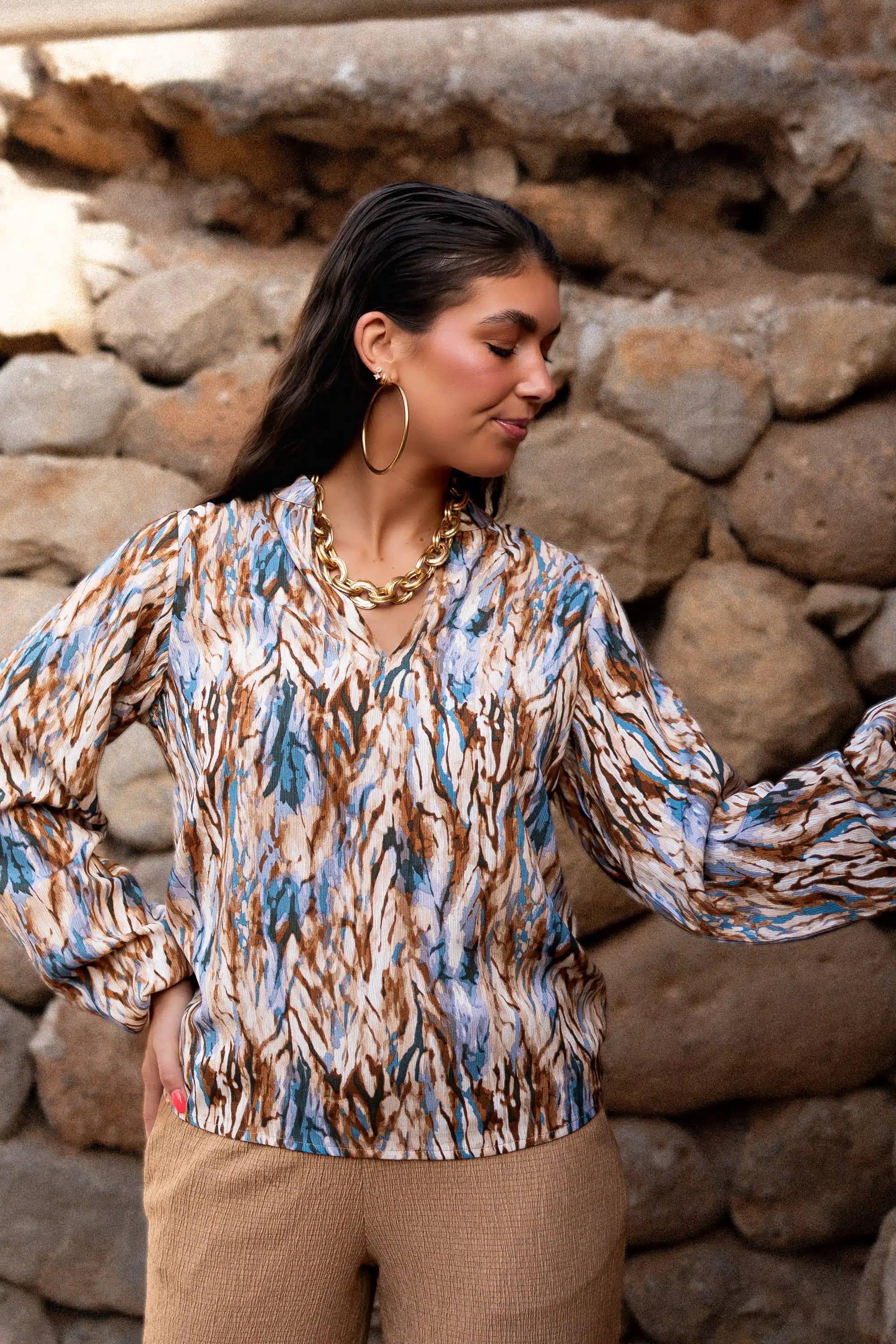 Lofty Manner Top Veerle Multi Color - Afbeelding 3
