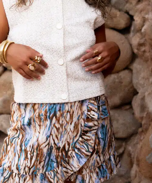 Alternative view of Lofty Manner Top Diandra Beige Gold