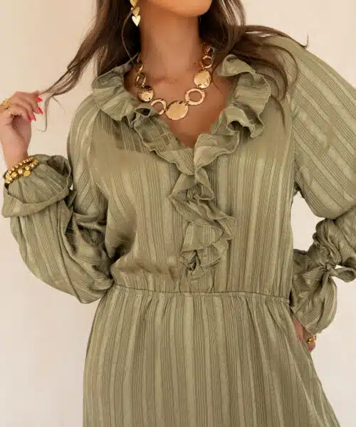 Alternative view of Lofty Manner Dress Hollis Boho Kaki