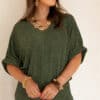 Lofty Manner Top Hima Army Green