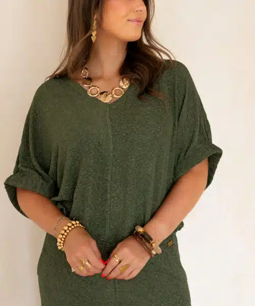 Lofty Manner Top Hima Army Green