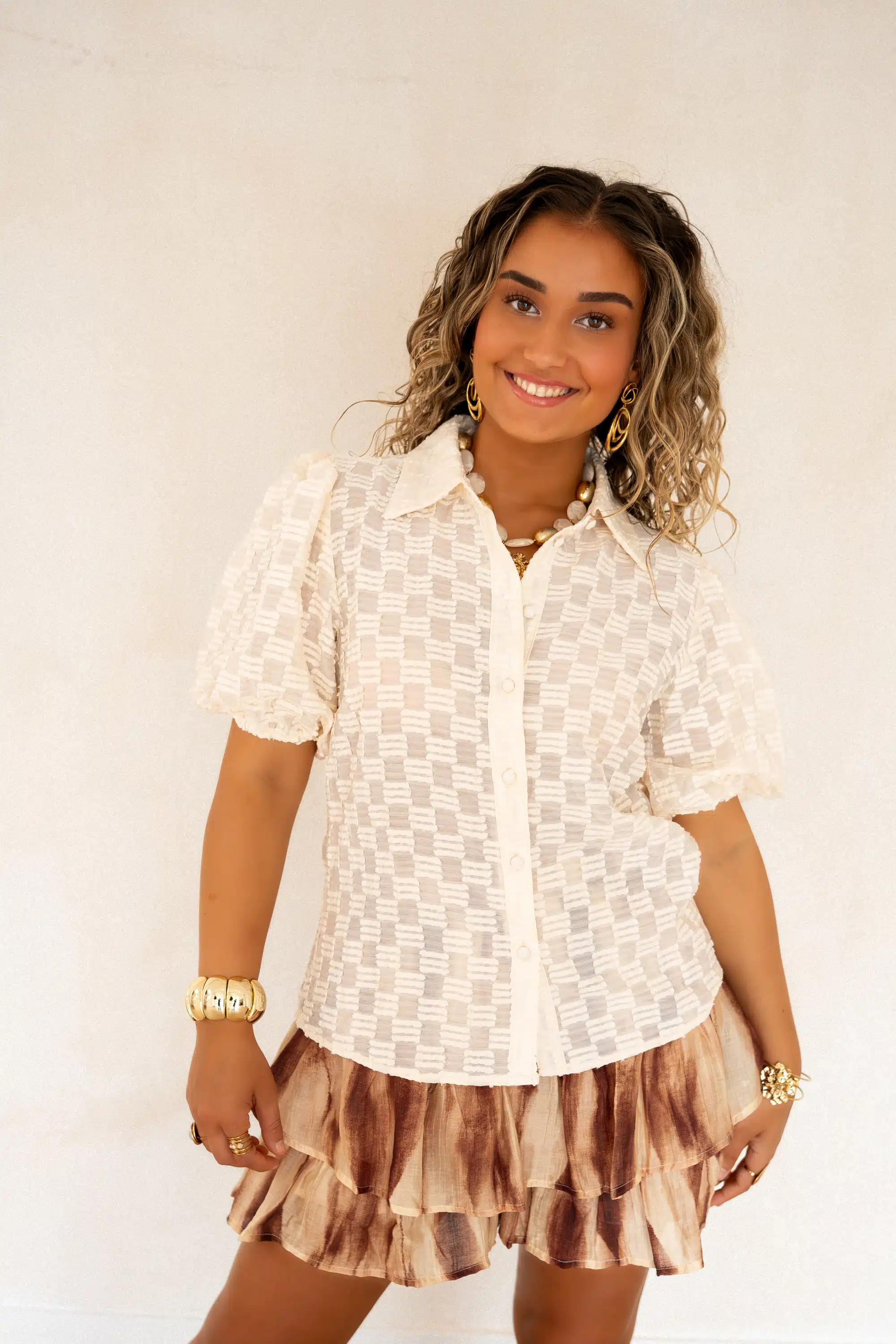 Lofty Manner Blouse Hilly Cream - Afbeelding 2