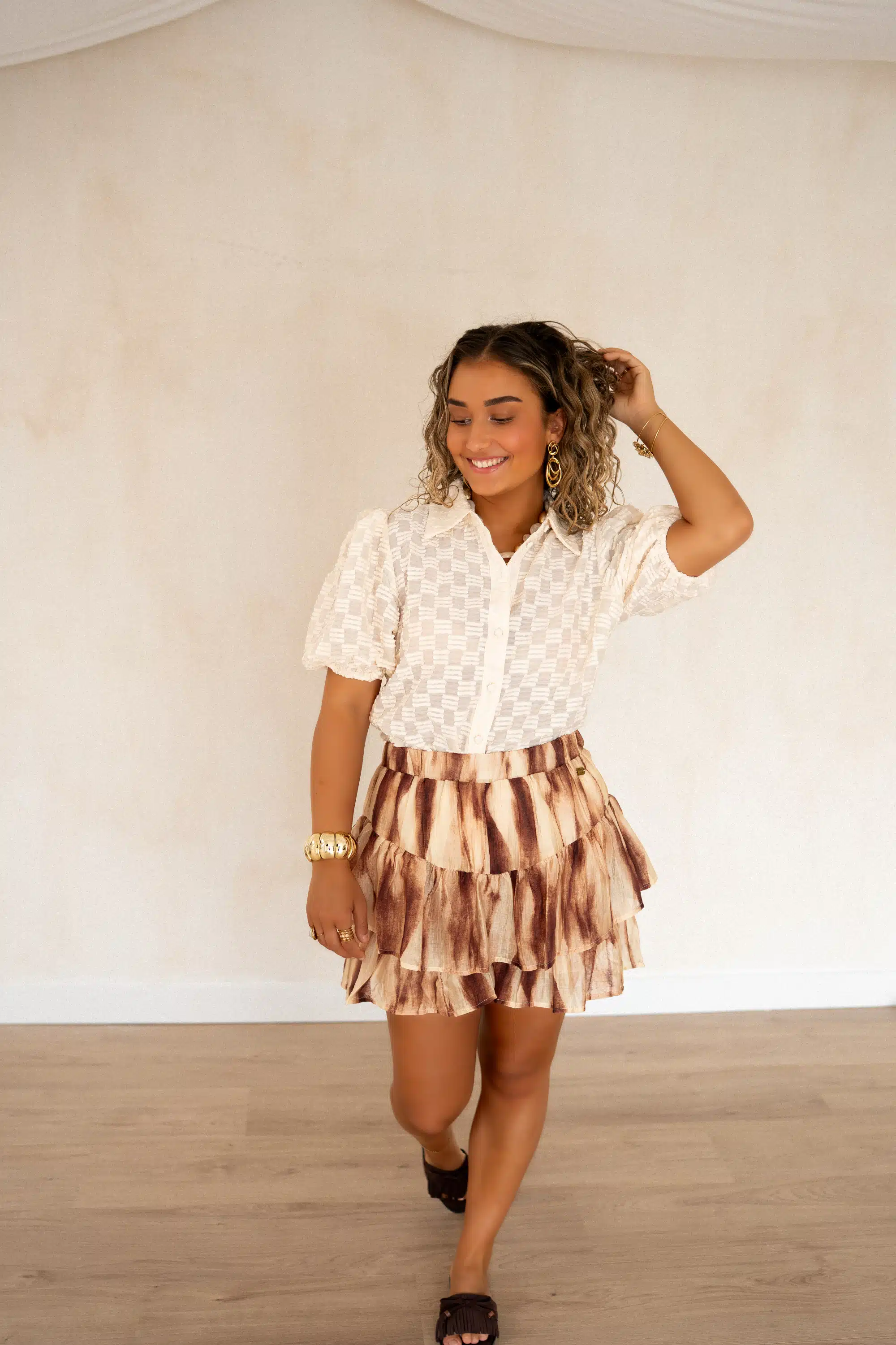 Lofty Manner Blouse Hilly Cream - Afbeelding 3