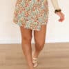 Lofty Manner Skort Hova Multi Color