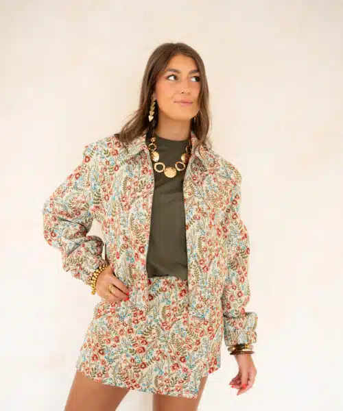 Alternative view of Lofty Manner Jacket Hani Multi Color