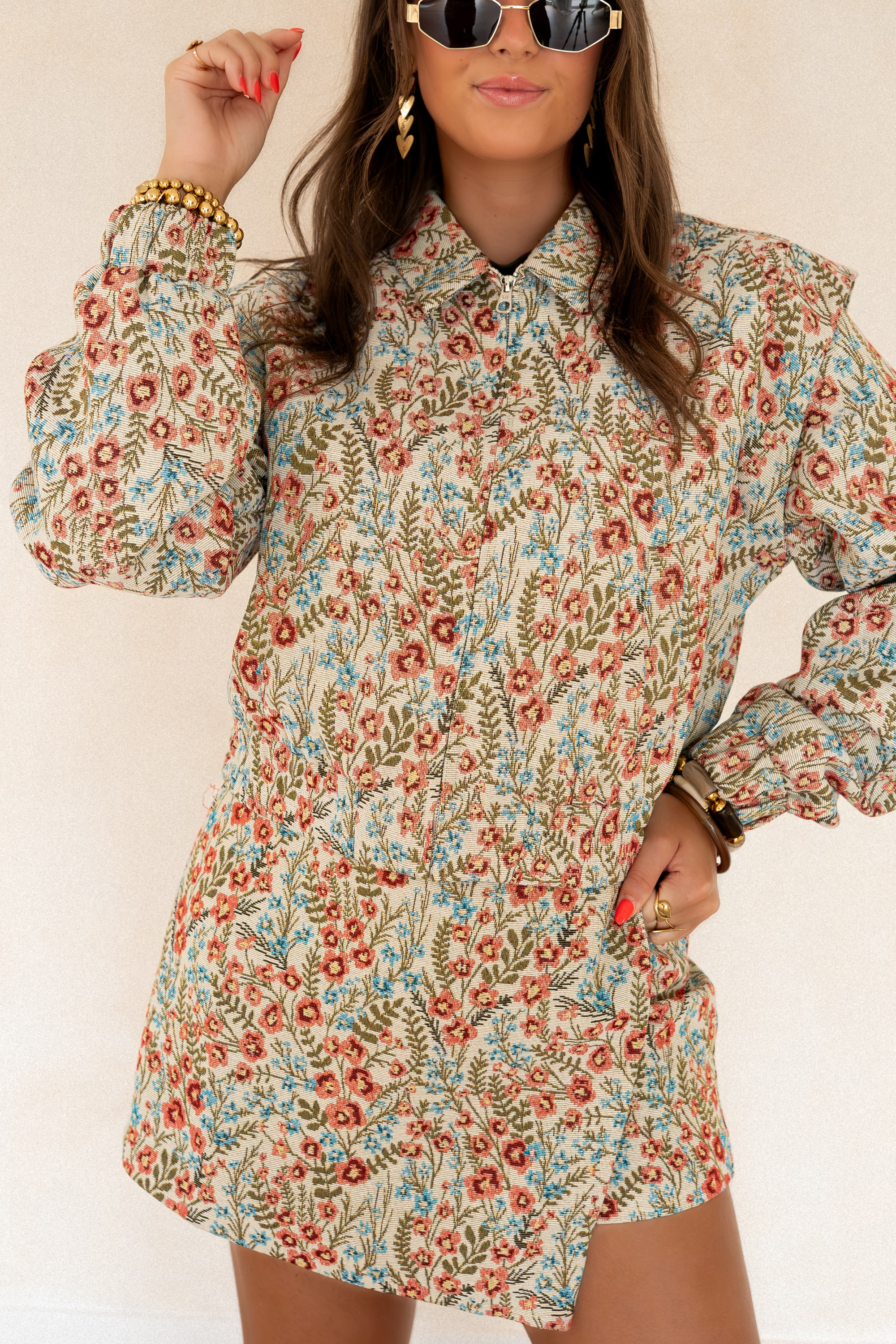Lofty Manner Jacket Hani Multi Color - Afbeelding 4